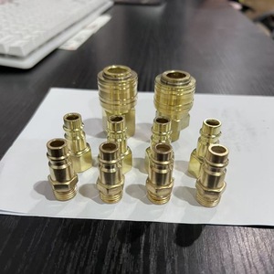 Juego de 10 Piezas de Acoplamiento Rápido Alemán, Roscas Internas y Externas de 1/4 BSP, Accesorios para Mangueras Neumáticas y Compresores de Aire - Product Image 4