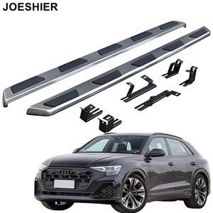 JOESHIER Luxury & Off-Road Protection Side <b>Steps</b> Running Board for Audi Q8 2022+ SUV Aluminum Alloy - Product Image 4