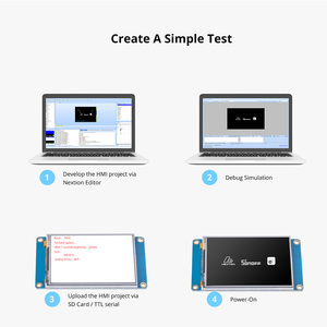 Nextion NX3224T028 - 2.8 ''HMI จอแสดงผลอัจฉริยะ TFT LCD โมดูลแผงสัมผัสแบบต้านทาน 4 สายสำหรับผู้พัฒนาอาร์ดูโน่ L109 - Product Image 4