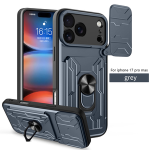 Lentille de <span class=keywords><strong>protection</strong></span> LJ-17PM pour <span class=keywords><strong>iPhone</strong></span> 17 Pro Max coque de téléphone anti-dérapant anti-chute ventouse magnétique fenêtre caméra protecteur - Product Image 3