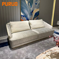 Fauteuil de luxe Puruo en cuir PU Nappa Léopard, artisanal, pour hall d'accueil, salon d'attente, villa, mobilier de designer pour la maison