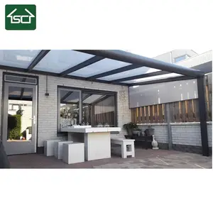 CE Approved Strong Aluminium Patio Cover Roof Outdoor With 125 Kg Per Square Meter Loading Capacity
