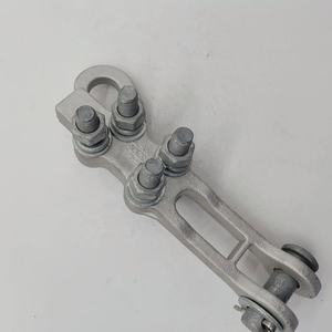 Fabbricazione di montaggio della linea di trasmissione in alluminio morsetto dritto senza uscita morsetto - Product Image 2