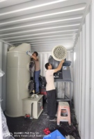 Unité de récupération hydrométallurgique ABF conteneurisée pour la désintégration de la matrice des minéraux réfractaires