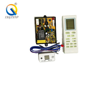 Carte de commande de climatiseur NPTC-201KC-D avec affichage numérique de la température et télécommande pour usage domestique - Product Image 4