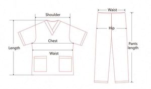 Anti Wrinkle Breathable Hospital Scrubs Uniform Suits Wholesale Medical <b>Doctor</b> Nurse Suits Scrubs Medical Scrubs - Product Image 6