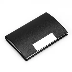 الأزياء الأعمال حامل بطاقة حقيبة أدوات شخصية مخصص شعار معدني حافظة بطاقات عمل