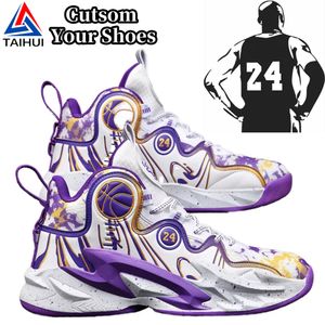 Chaussures de Basketball Commémoratives de Marque pour Hommes, Légères, Respirantes, Rehaussantes, Baskets de Sport pour la Course - Product Image 1