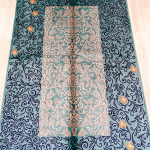 91x152cm Weaving Nepali Handmade <strong>Rug</strong> Price in U S a India <strong>Uk</strong> <strong>Turkish</strong> Arabic Silk Carpet - Product Image 3