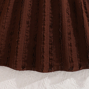 Completo Estivo 2026 per Bambina 8-12 Anni: Abbigliamento Casual Traspirante, Giacca Senza Maniche e Gonna Plissettata in Vita, Stile <span class=keywords><strong>Vacanza</strong></span> Fresco - Product Image 6