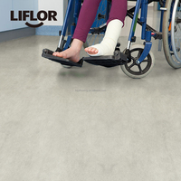 Lantai Vinyl PVC Gulung Seri Liflor Star Rock, Modern Mewah, Tahan Aus, Ramah Lingkungan, Tahan Api, Desain Grafis Lembut
