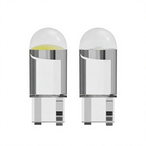 Ampoule LED de voiture W5W 194 avec boîtier en verre pour éclairage de plaque d'immatriculation, éclairage de dôme, ampoule T10 24V bleue 0,36W - Product Image 4