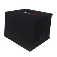 5/8 pouces MDF vide 10 pouces et 12 pouces boîtier de basse en bois portable boîtier de Subwoofer de voiture boîte de haut-parleur de voiture unique