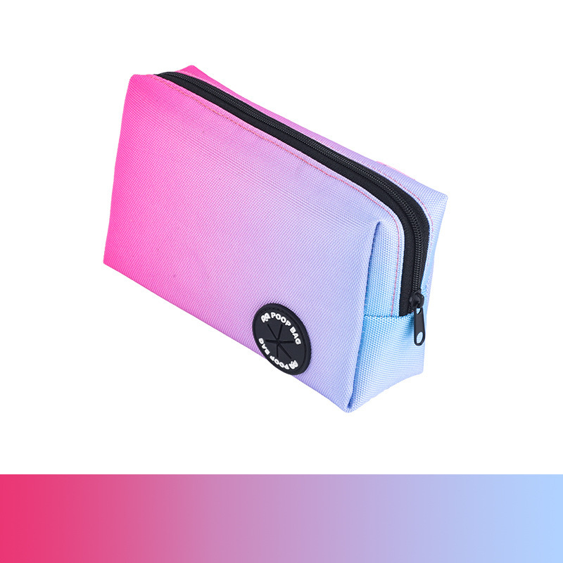 Pink-purple gradient-waist bag style