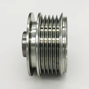 Poulie de distribution à 3 rainures en TPE, poulie synchrone à dents en arc circulaire pour alternateur automobile - Product Image 3
