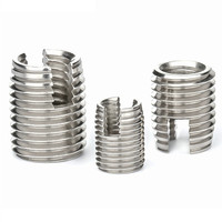 Stainless Steel Metric Inner Thread ES 302 Slotted Self Tapping Thread Insert Nut