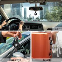 Vente flash : Étui en silicone pour Airtags avec porte-clés, étui de suivi Apple Airtag, porte-clés Air Tag pour localisateur anti-perte