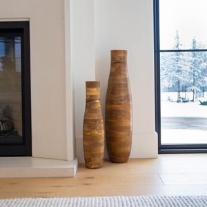 23L Extra Large Floor Vases en <span class=keywords><strong>bois</strong></span> pour la décoration Salon Floor Tall Floor <span class=keywords><strong>Vase</strong></span> - Product Image 5