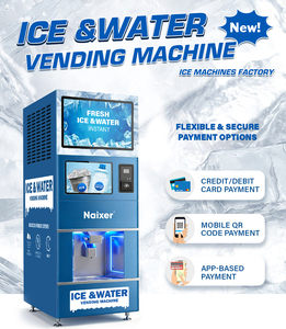 Distributore Automatico di Ghiaccio in Sacchetti 100kg/24h Self-service Macchina Automatica per Cubetti di Ghiaccio Puro in Vendita - Product Image 2
