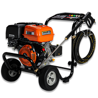 Nettoyeur haute pression professionnel portable OHV 4000psi/275bar à essence avec pompe triplex pour le lavage de voitures et de bateaux