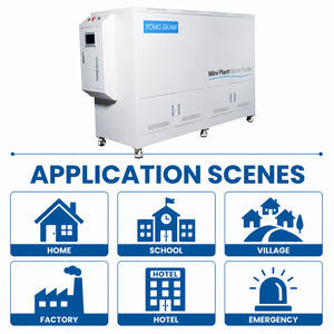 Mini-station d'épuration d'eau personnalisée 50-350 l/h – Purification de surface, floculation, sédimentation, filtration pour eau potable - Product Image 6