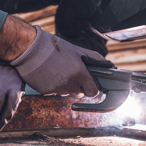 XINGYU Guantes de Trabajo de Seguridad de Nailon Gris y Espuma de Nitrilo Calibre 15 para la Industria de la Construcción Tejido sin Costuras con Recubrimiento de Nitrilo - Product Image 3