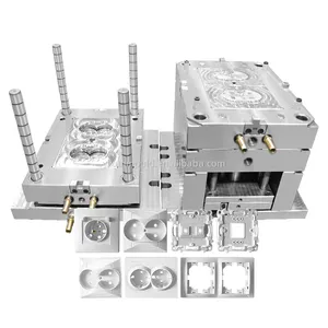 中国模具制造商配电箱遮面罩开关盒塑料注塑模具