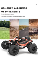 Coches RC Eléctricos de Aleación 2.4G de Alta Velocidad 35km/h 4x4 para Juego de Carreras, Simulación Todoterreno, ¡Venta Caliente!