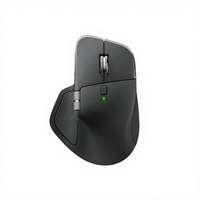 Mouse Nirkabel MX Master 4 Sensor Optik 8 Tombol Dapat Diprogram Senyap Untuk Tangan Kanan Dapat Diisi Ulang Warna Grafit Hitam Ergonomis Stok Tersedia