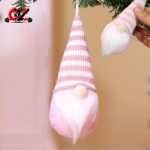 CZFIT Muñecos sin Rostro de Alta Calidad para Decoración Navideña, Adornos Tejidos para Árbol de Navidad, Personalizables, Venta al Por Mayor de Fábrica - Product Image 1