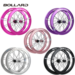 Bicicleta Plegable BMX de <span class=keywords><strong>20</strong></span> Pulgadas con Frenos V-brake, Buje de Liberación Rápida, 20H de Radios, Llanta de 40mm de Profundidad, Aleación de Aluminio Ligera - Product Image 6