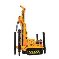 Foreuse hydraulique diesel mobile XY pour puits profonds, 300 m, pour l'échantillonnage de sol et le forage souterrain de puits d'eau 1