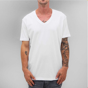 Ingrosso abiti da ballo su misura di stampa a sublimazione bianca vuota t- shirt abbigliamento hip hop - Product Image 1