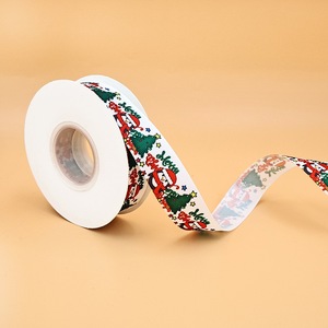 Snowy Winter Themed <b>Ribbon</b> Custom Design For Christmas Craft DIY Projects - Product Image 6