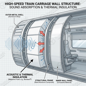 <span class=keywords><strong>Mousse</strong></span> <span class=keywords><strong>acoustique</strong></span> en mélamine conforme FAR 25.853 - <span class=keywords><strong>Mousse</strong></span> insonorisante non toxique sans halogénures OEM - Product Image 5