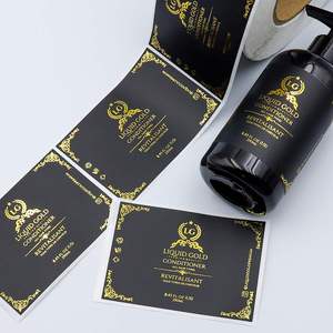 Etiquetas de Embalaje para Productos Cosméticos y de Cuidado de la Piel, Resistentes al Agua, con Logotipo Personalizado, Impresión de Alta Calidad FX, para Botellas y Frascos - Product Image 3