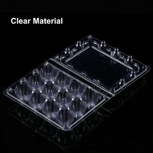 Boîtes d'emballage en plastique PET pour 6, 12, 18, 24, 30 œufs de caille, vente en gros directe usine pour œufs de caille géants et œufs de pigeon - Product Image 4