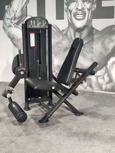 Equipo profesional de gimnasio de culturismo Nueva máquina de extensión de <span class=keywords><strong>piernas</strong></span> de acero con selección de pines cargados - Product Image 2