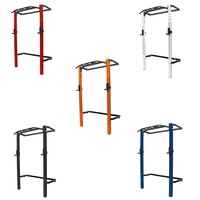 Équipement de fitness pour la maison 2025, gain de place, rack de squat pliable mural avec barre de traction