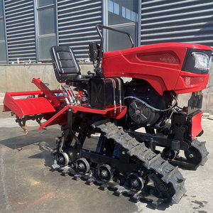 Traktor Crawler 35HP Traktor Mini Pertanian Peralatan Pertanian Mesin Pengolah Tanah Crawler <span class=keywords><strong>Cultivator</strong></span> - Product Image 1