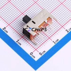 1825289-1 Slide Switch Through hole Component (THT) Switch Double Pole Double Throw Rectangle Pin Header Through Hole - Product Image 1