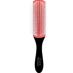 Peine de masaje de nueve filas con dientes grandes de nailon, de plástico, para salón, para peinar, alisar y suavizar el cabello, desmontable y lavable - Product Image 5