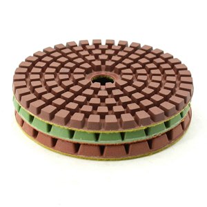 Fullux 8/10 inç 200/250mm Premium Büyük Çaplı Kare Segmentli Parlatma Pedi, Granit için Yüksek Parlatma Kalitesi ve Uzun Ömürlü - Product Image 1