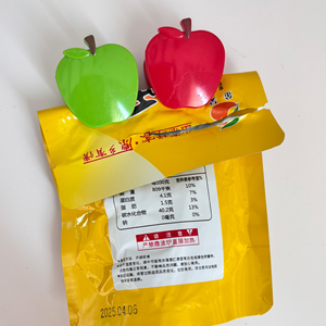 Clip <span class=keywords><strong>para</strong></span> bolsa de cocina con temática de manzana, bonito sello de almacenamiento de alimentos en forma de fruta, Clip de plástico rojo y verde <span class=keywords><strong>para</strong></span> organizar sellador de <span class=keywords><strong>bolsas</strong></span> decorativas - Product Image 3