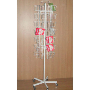 Văn Phòng Phẩm Quà Tặng Cửa Hàng Lịch Thi Đấu Tầng Đứng Tùy Chỉnh Kim Loại Sắt Dây Chủ Pocket Quay Vòng Lời Chúc Mừng Bài Thẻ Hiển Thị Giá - Product Image 1