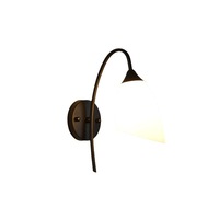 Applique Murale LED Moderne Simple en Fer Forgé, Intensité Variable, Blanc Chaud 3000K, Tête Unique, pour Maison, Hôtel, Escalier, Salon, Chambre, Chevet