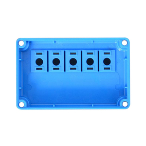 Factory custom plastic electronic equipment round plastic enclosures