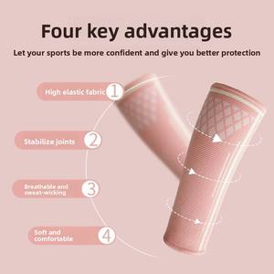 Accessoires en gros : Manchon de compression pour avant-bras, Manchons de protection sportifs pour bras, Support de poignet, Manchons de volleyball, Bandes de poignet - Product Image 2