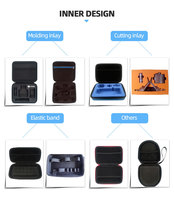 Casing Keras Gitar Kustom Casing Bahan Tahan Guncangan Busa Eva Gitar Elektrik Bass Akustik untuk Gitar Klasik