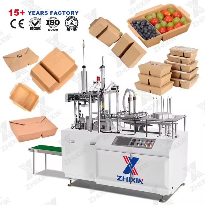 Automatic Disposable Lunch Box Manufacturing Machines